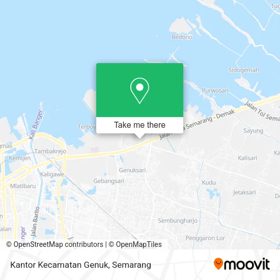 Kantor Kecamatan Genuk map