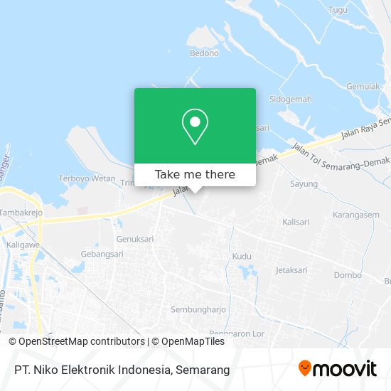 PT. Niko Elektronik Indonesia map