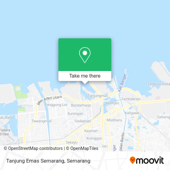 Tanjung Emas Semarang map