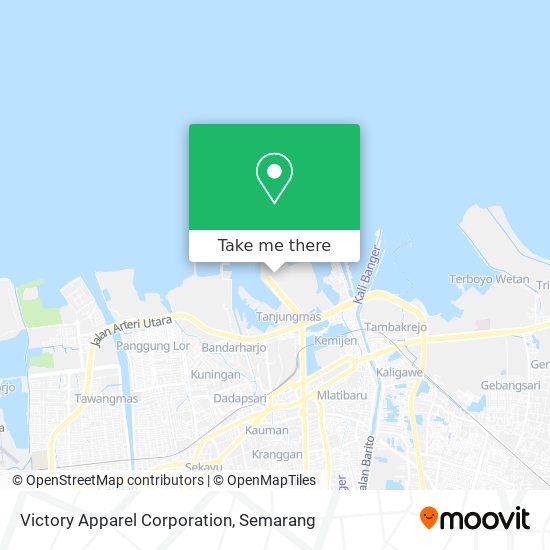 Victory Apparel Corporation map