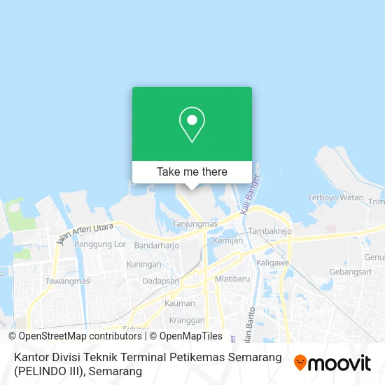 Kantor Divisi Teknik Terminal Petikemas Semarang (PELINDO III) map