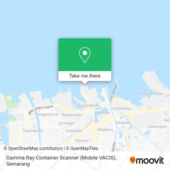 Gamma Ray Container Scanner (Mobile VACIS) map
