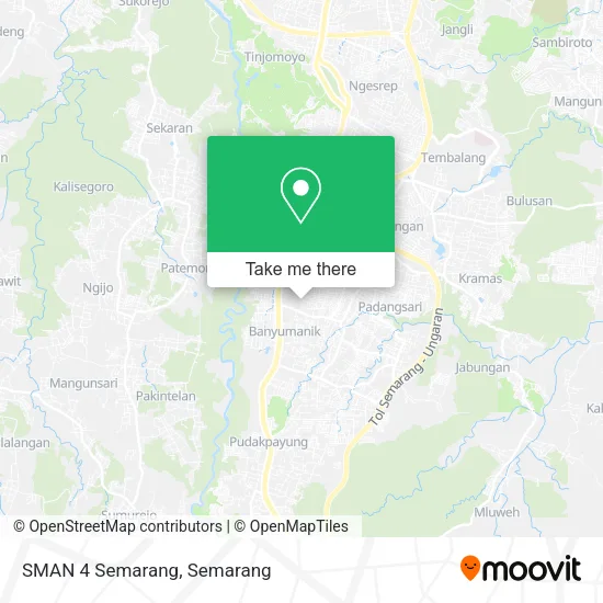 SMAN 4 Semarang map