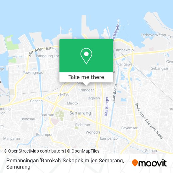 Pemancingan 'Barokah' Sekopek mijen Semarang map