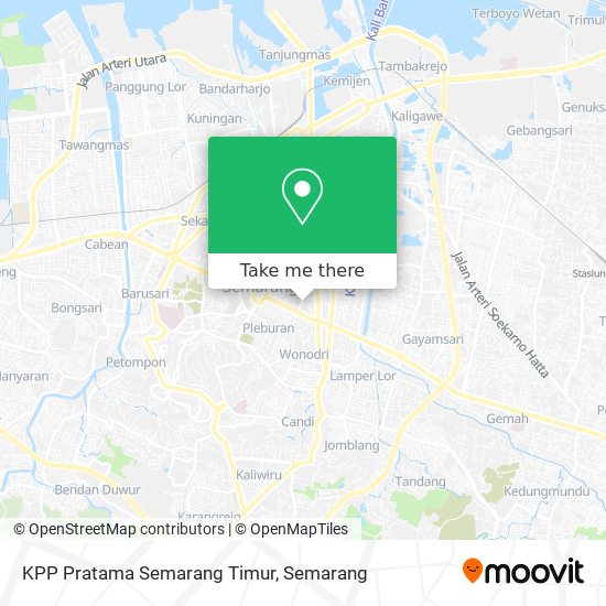 KPP Pratama Semarang Timur map