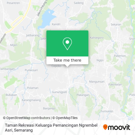 Taman Rekreasi Keluarga Pemancingan Ngrembel Asri map