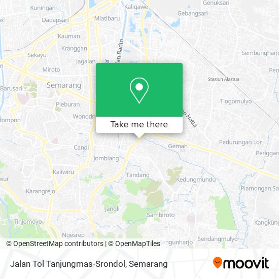 Jalan Tol Tanjungmas-Srondol map