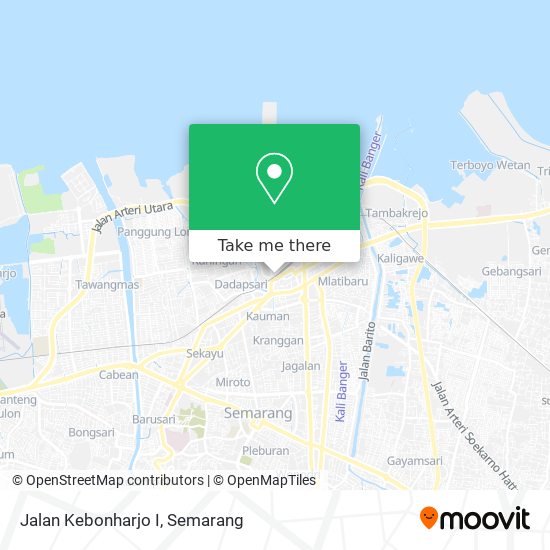 Jalan Kebonharjo I map