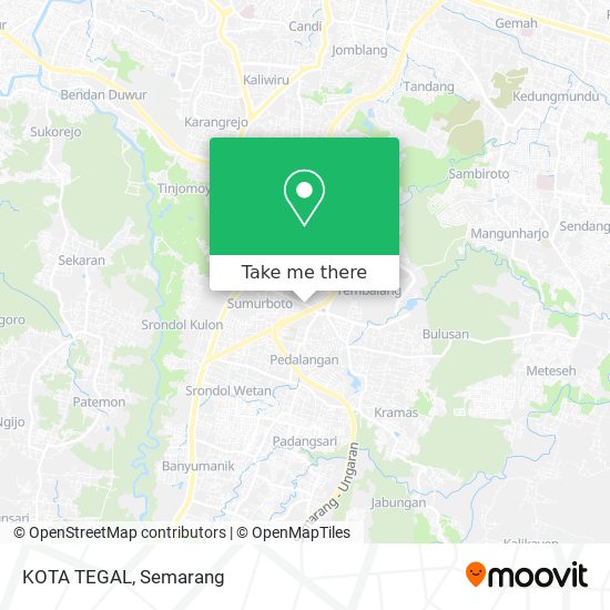 KOTA TEGAL map