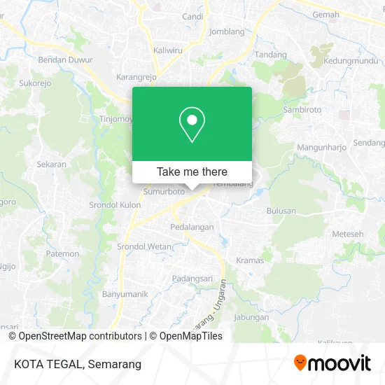 KOTA TEGAL map