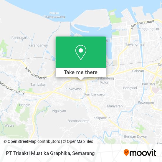 PT Trisakti Mustika Graphika map