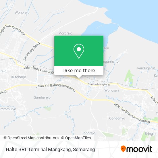 Halte BRT Terminal Mangkang map