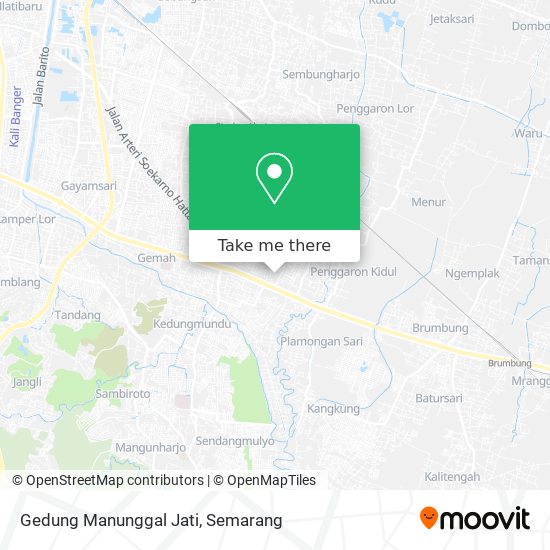 Gedung Manunggal Jati map