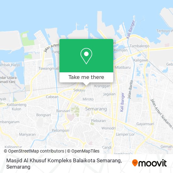 Masjid Al Khusuf Kompleks Balaikota Semarang map