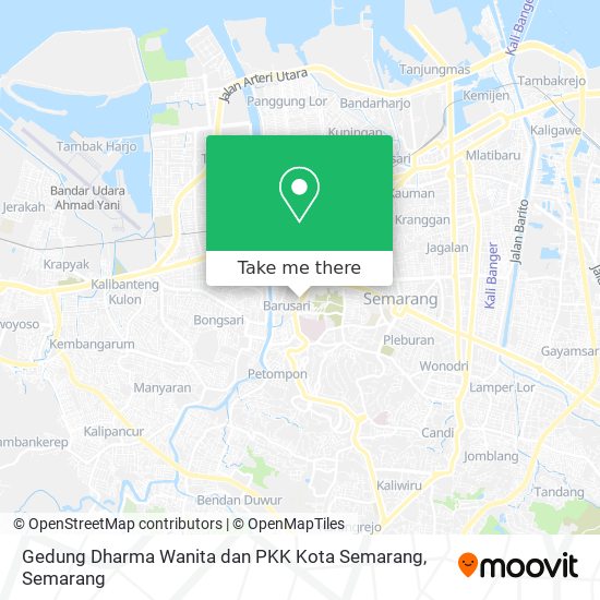 Gedung Dharma Wanita dan PKK Kota Semarang map