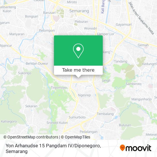 Yon Arhanudse 15 Pangdam IV / Diponegoro map