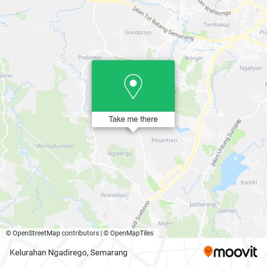 Kelurahan Ngadirego map