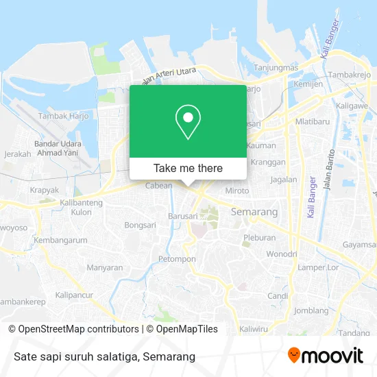 ‎​Sate sapi suruh salatiga map