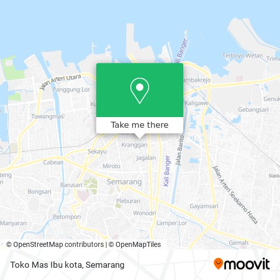 Toko Mas Ibu kota map