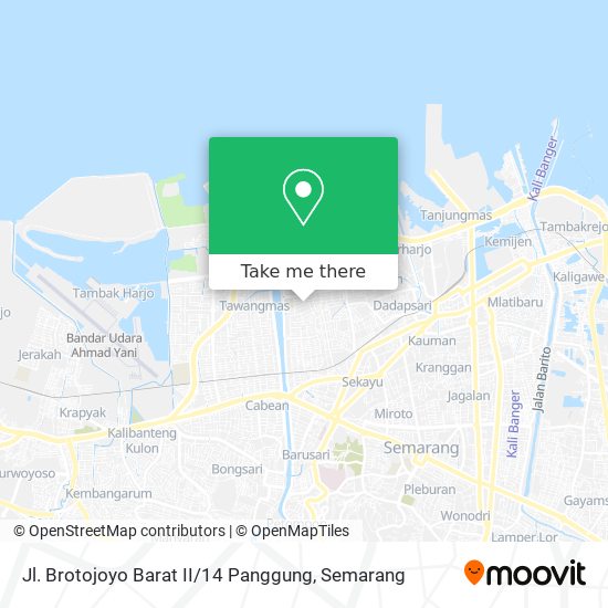 Jl. Brotojoyo Barat II / 14 Panggung map