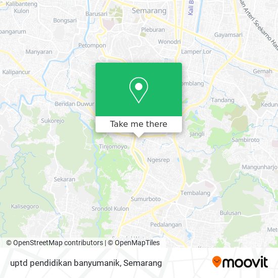 uptd pendidikan banyumanik map