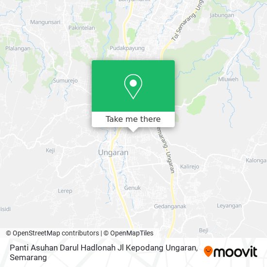 Panti Asuhan Darul Hadlonah Jl Kepodang Ungaran map
