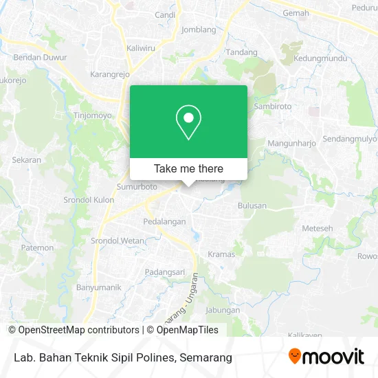 Lab. Bahan Teknik Sipil Polines map