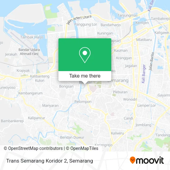 Trans Semarang Koridor 2 map