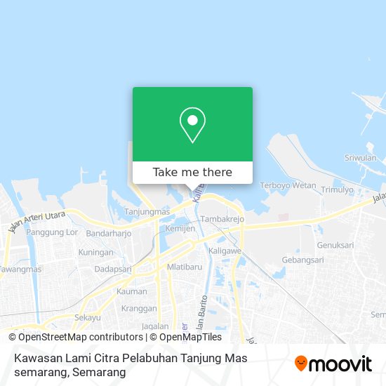 Kawasan Lami Citra Pelabuhan Tanjung Mas semarang map