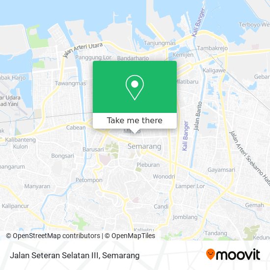 Jalan Seteran Selatan III map