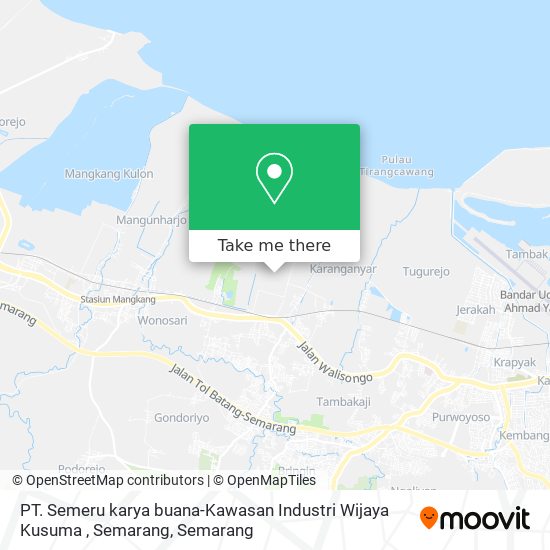 PT. Semeru karya buana-Kawasan Industri Wijaya Kusuma , Semarang map