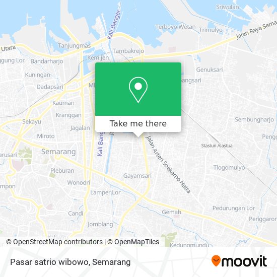 Pasar satrio wibowo map