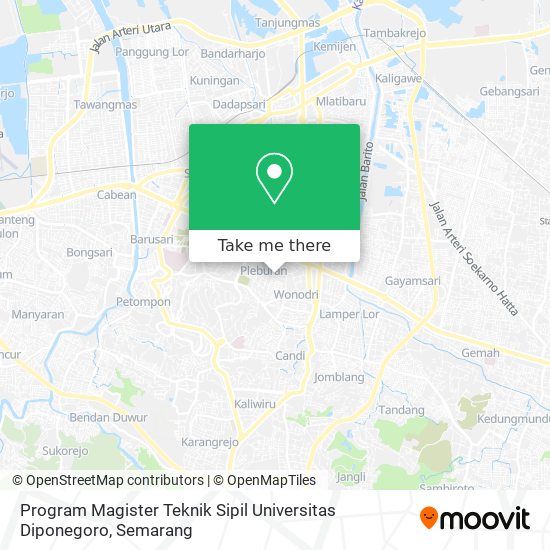 Program Magister Teknik Sipil Universitas Diponegoro map