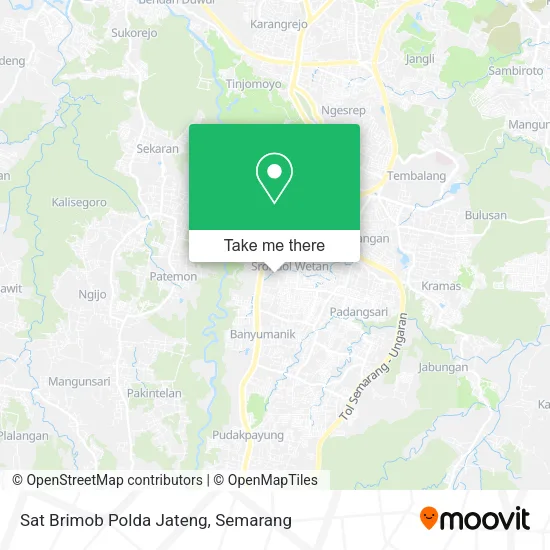 Sat Brimob Polda Jateng map