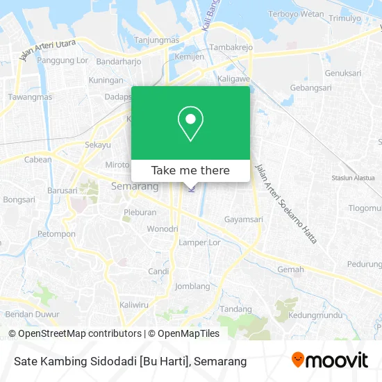 Sate Kambing Sidodadi [Bu Harti] map