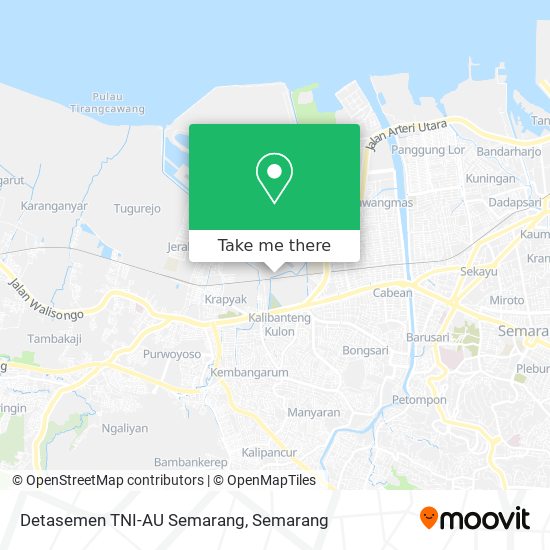 Detasemen TNI-AU Semarang map
