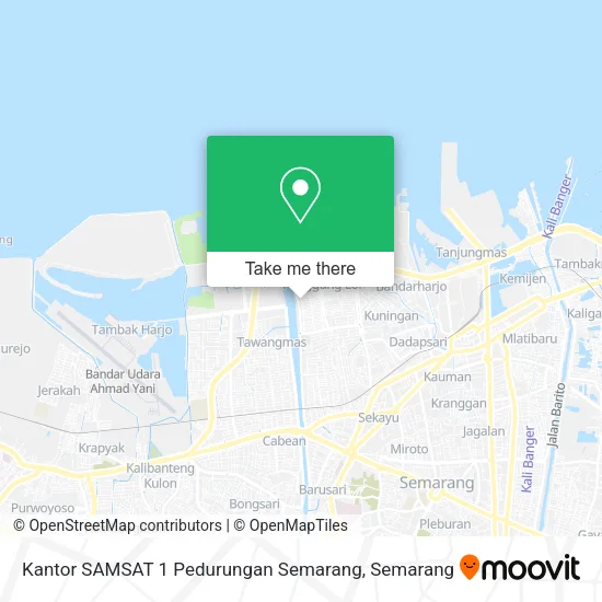 Kantor SAMSAT 1 Pedurungan Semarang map