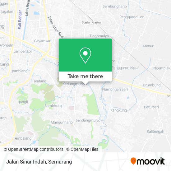 Jalan Sinar Indah map