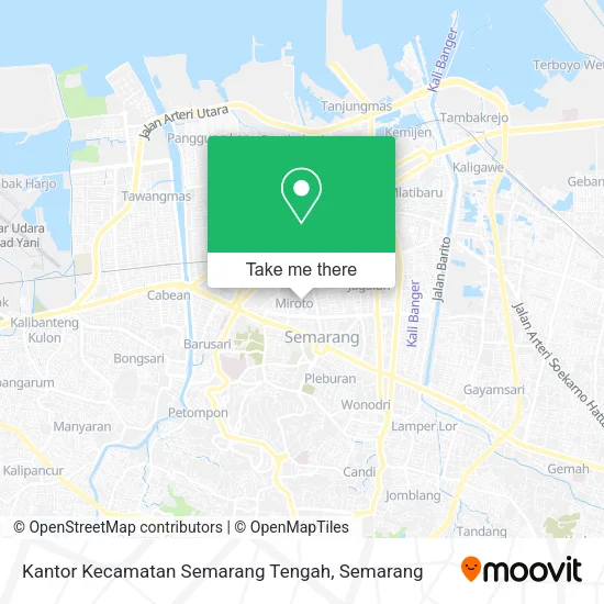 Kantor Kecamatan Semarang Tengah map