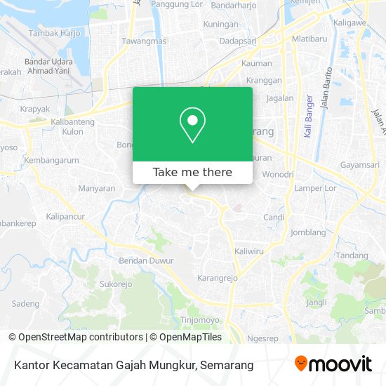 Kantor Kecamatan Gajah Mungkur map