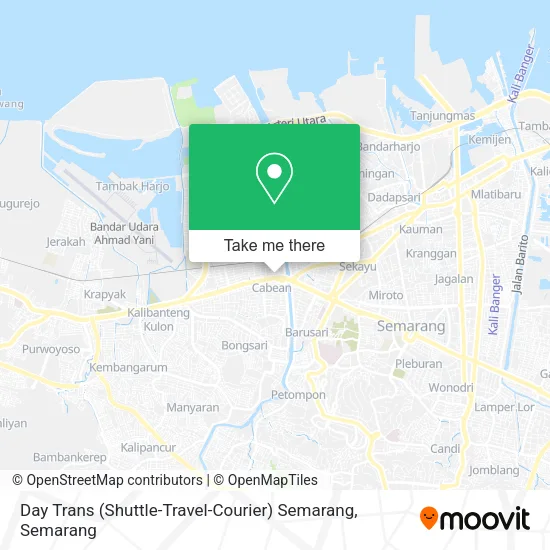 Day Trans (Shuttle-Travel-Courier) Semarang map