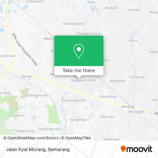 Jalan Kyai Morang map