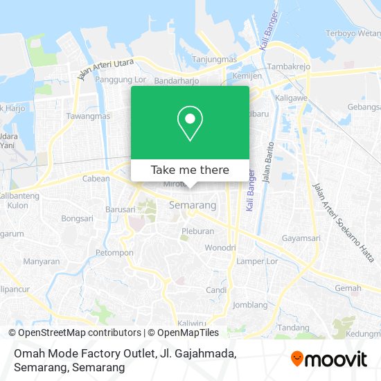 Omah Mode Factory Outlet, Jl. Gajahmada, Semarang map
