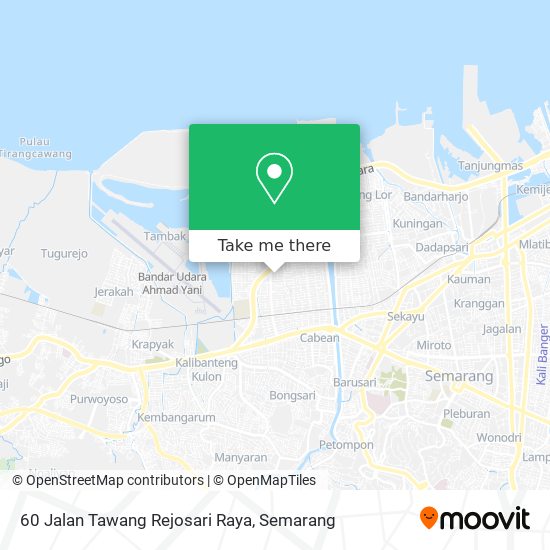 60 Jalan Tawang Rejosari Raya map