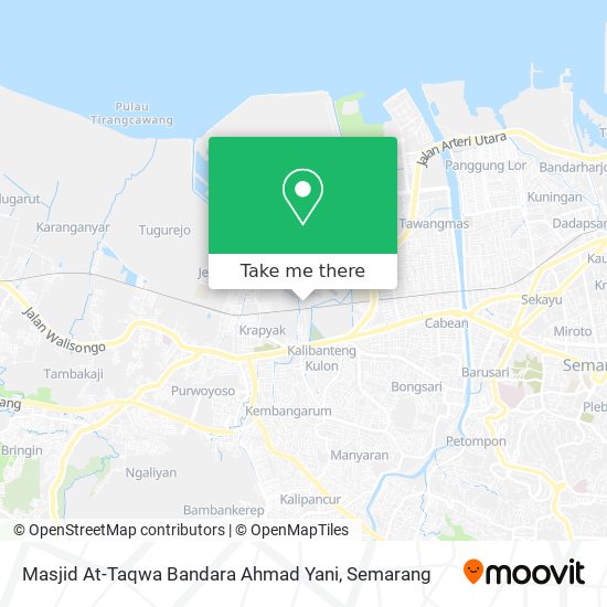 Masjid At-Taqwa Bandara Ahmad Yani map