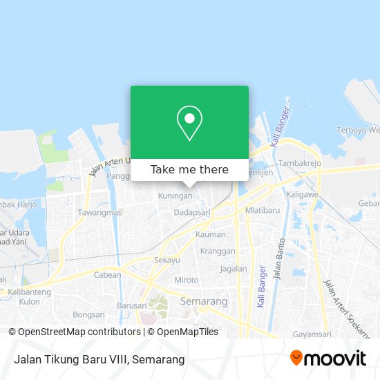 Jalan Tikung Baru VIII map