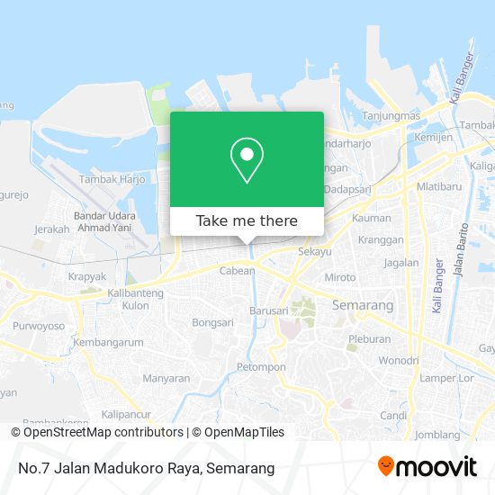 No.7 Jalan Madukoro Raya map