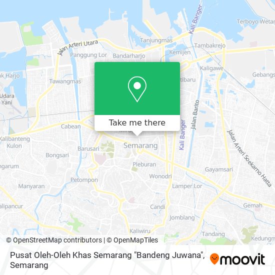 Pusat Oleh-Oleh Khas Semarang "Bandeng Juwana" map