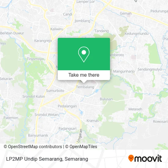LP2MP Undip Semarang map