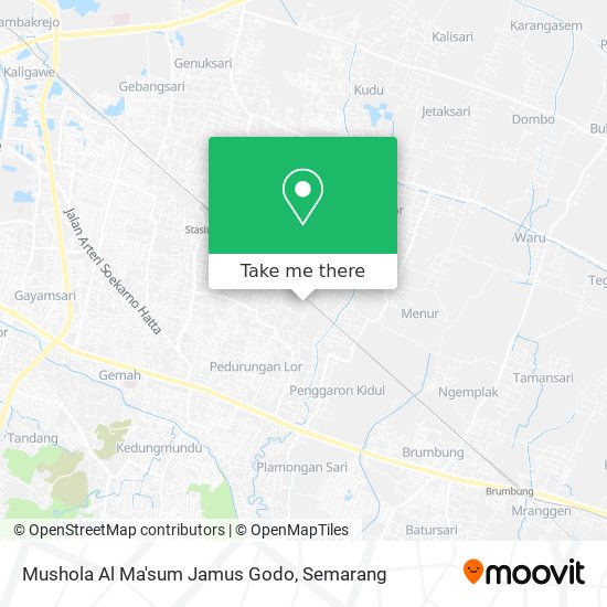 Mushola Al Ma'sum Jamus Godo map